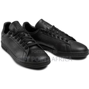 All Black Adidas Stansmith Sneakers - thumbnail 2