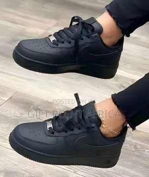 Black Airforce 1 Sneakers
