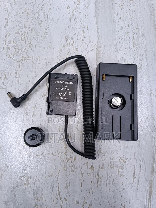 En-El14 Dummy Battery With NP-F970 Battery Mount Adapter
