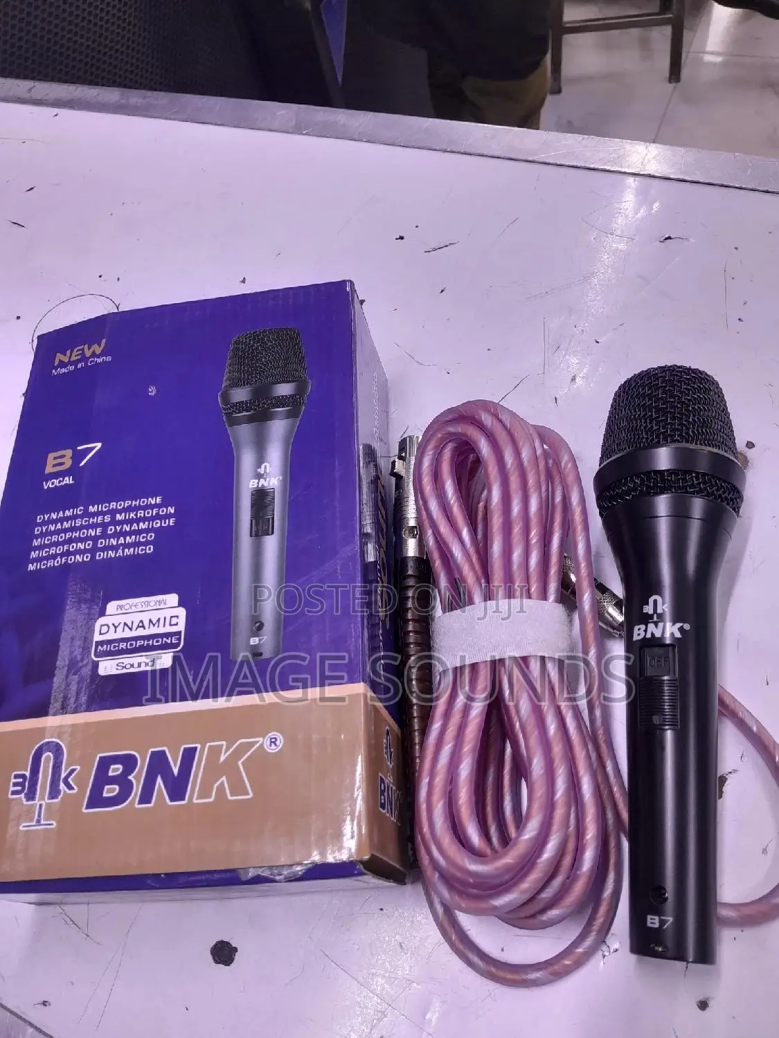 Corded Mic BNK-B7 (5 Meter Long Quality Cable)