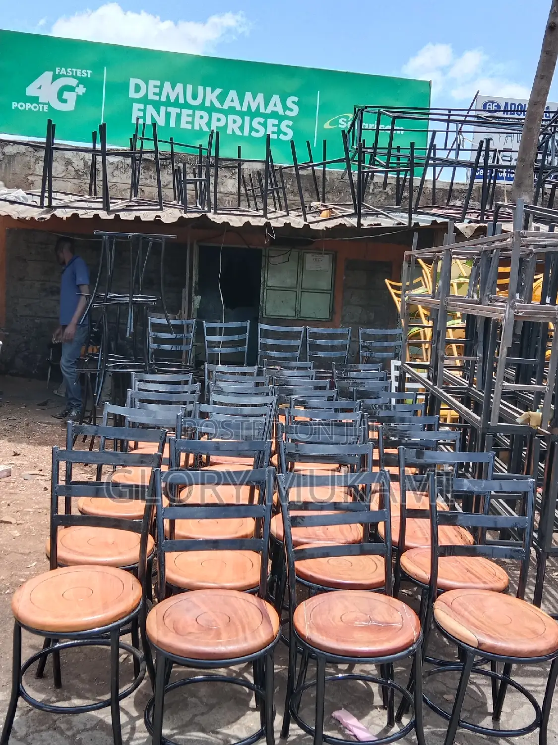 Restaurants and Bar Wooden Chair
