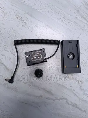 NP F970-Lp E6 Dummy Battery Mount Plate Adapter