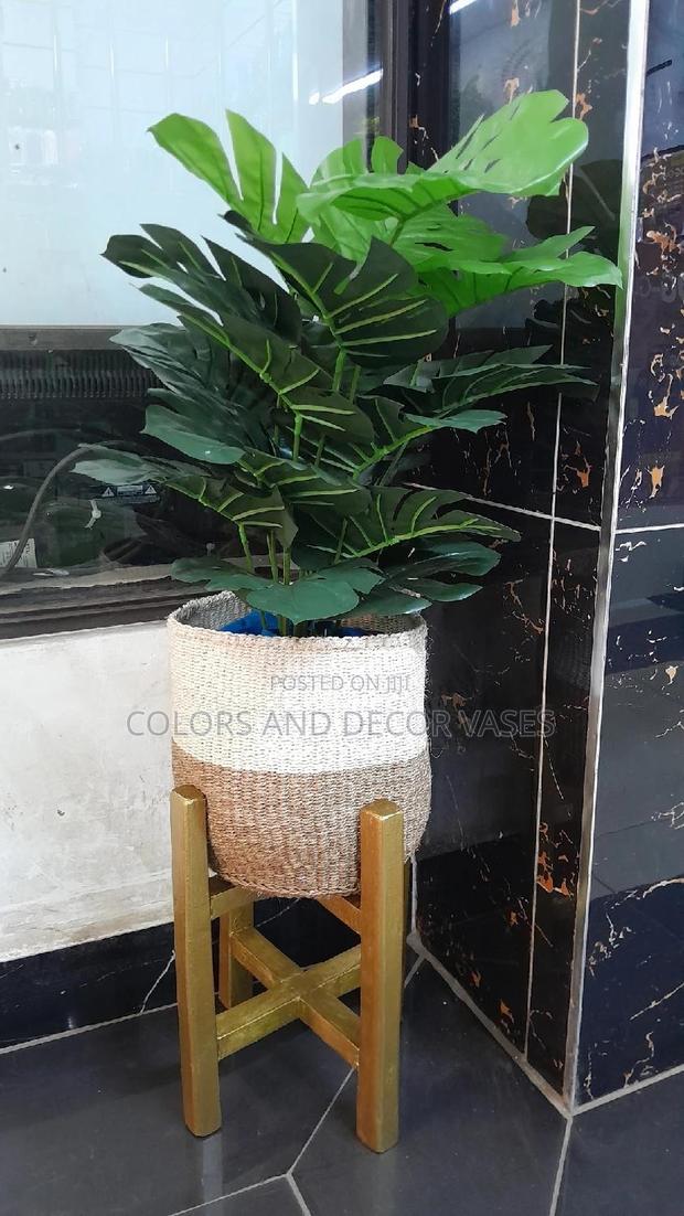 Basket, Plant Stool - main view