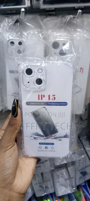 Temdan Designed for iPhone 15 Case Clear