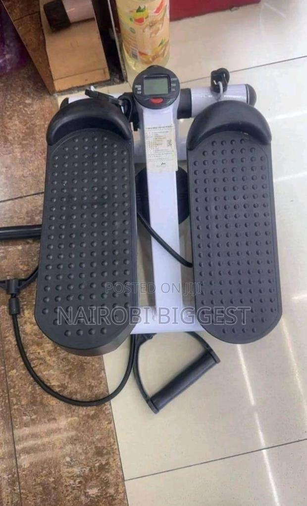 Mini Stepper With Resistance Bands