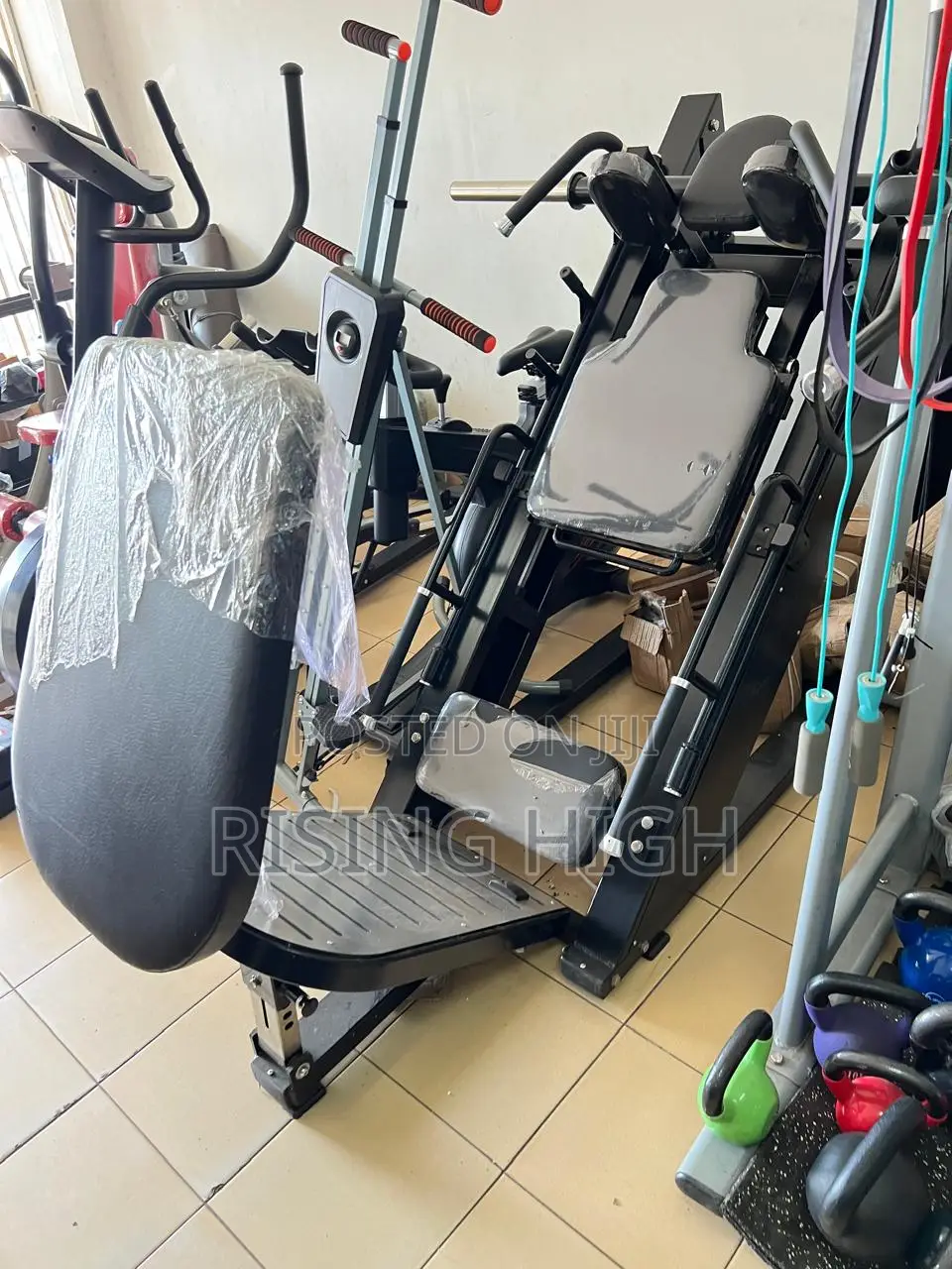 Commercial Leg Press With Hack Squat.