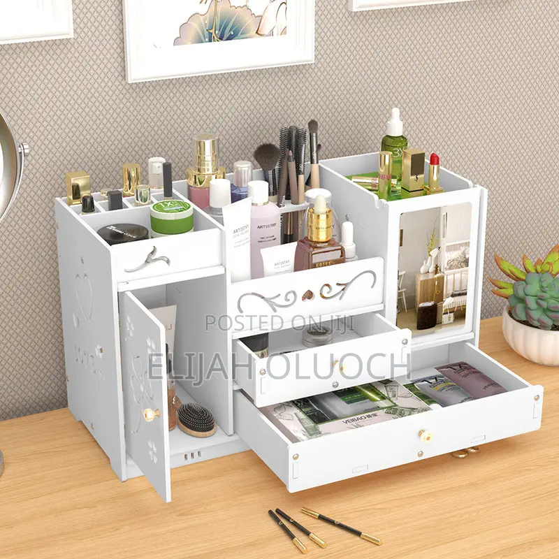 Wooden Cosmetic Organizer