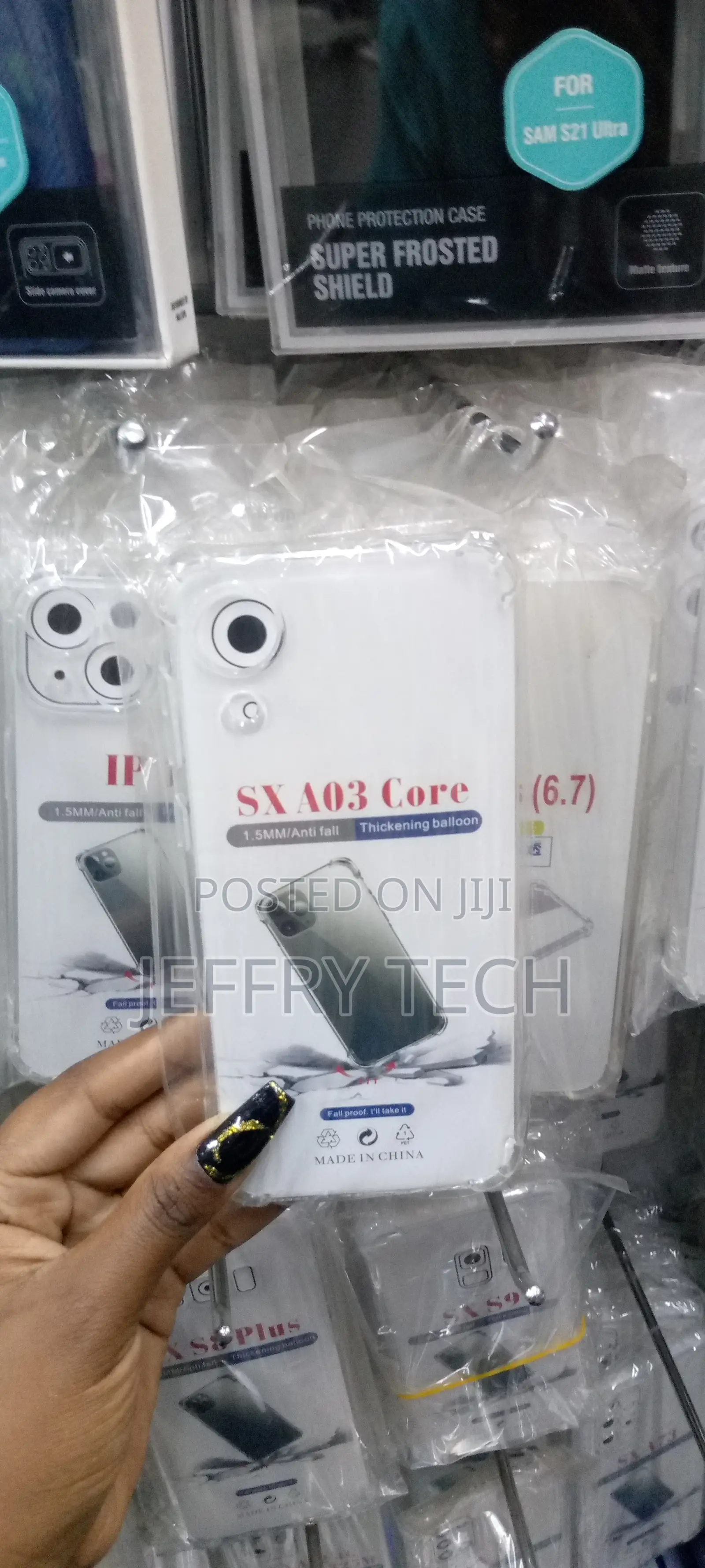 Asuwish Phone Case for Samsung Galaxy A03 Core