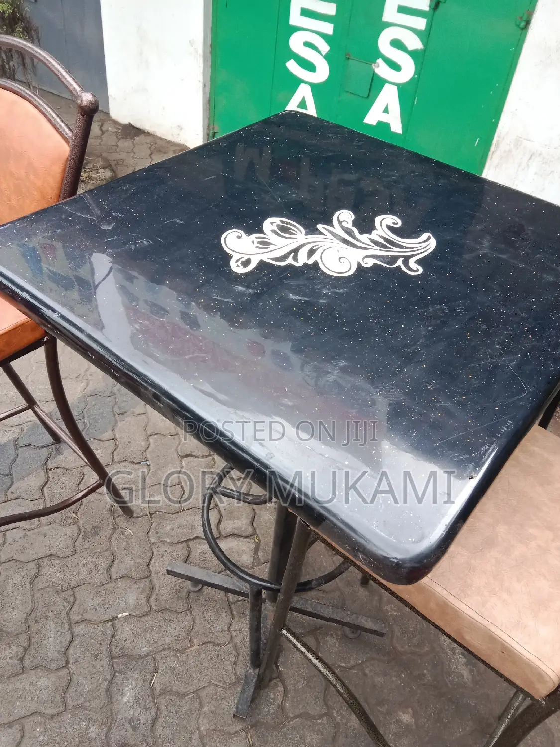 Restaurants and Bar Square Table