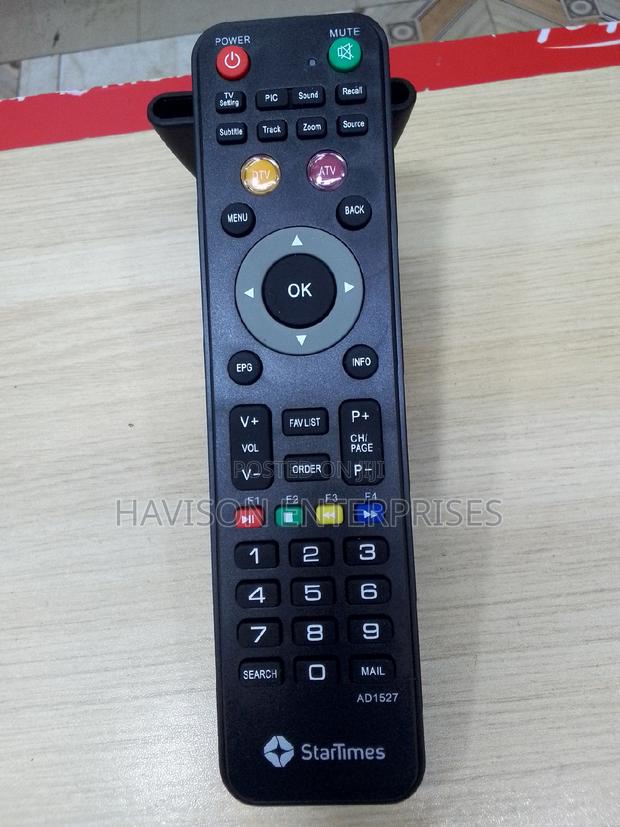 DTV/ATV Startimes Remote - main view