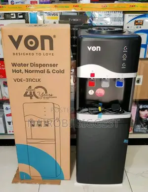 Von Hotpoint 3tap Water Dispenser Hot and Cold and Normal