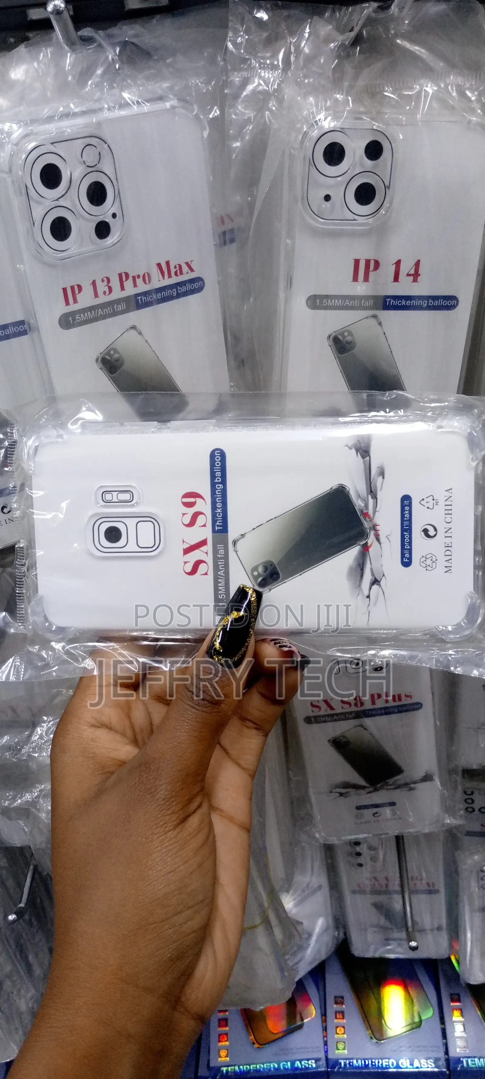 KIOMY Clear Case for Samsung Galaxy S9, Airbags Corners Shoc