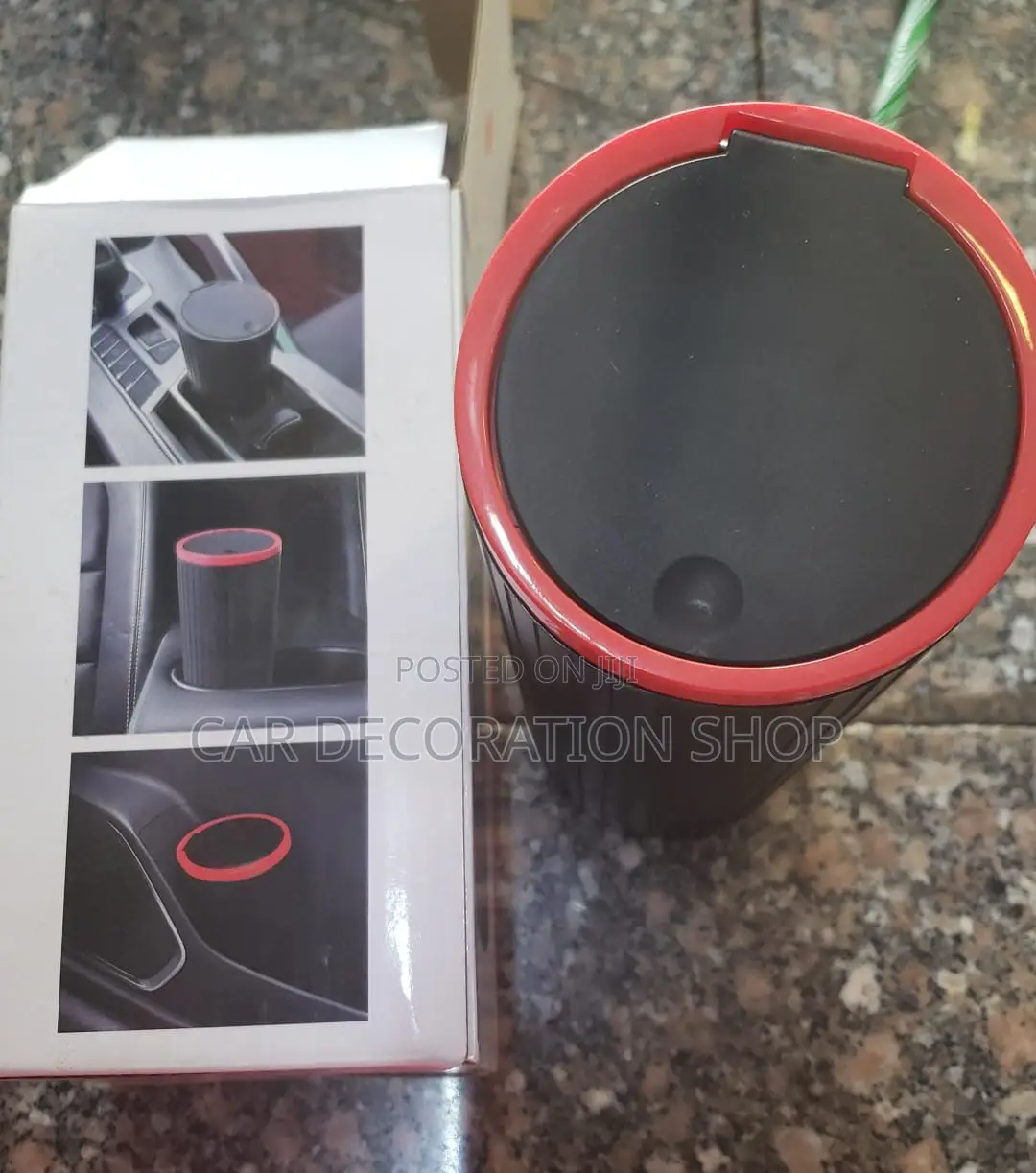 New Plastic Car Trash Bin Ash Tray