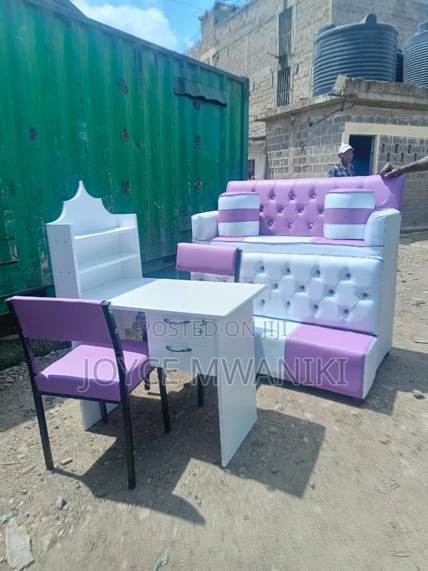 Manicure and Pedicure Sets, Purple and White - thumbnail 3