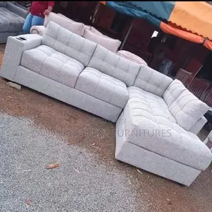 Grey Corner Sofa/ L Sofa