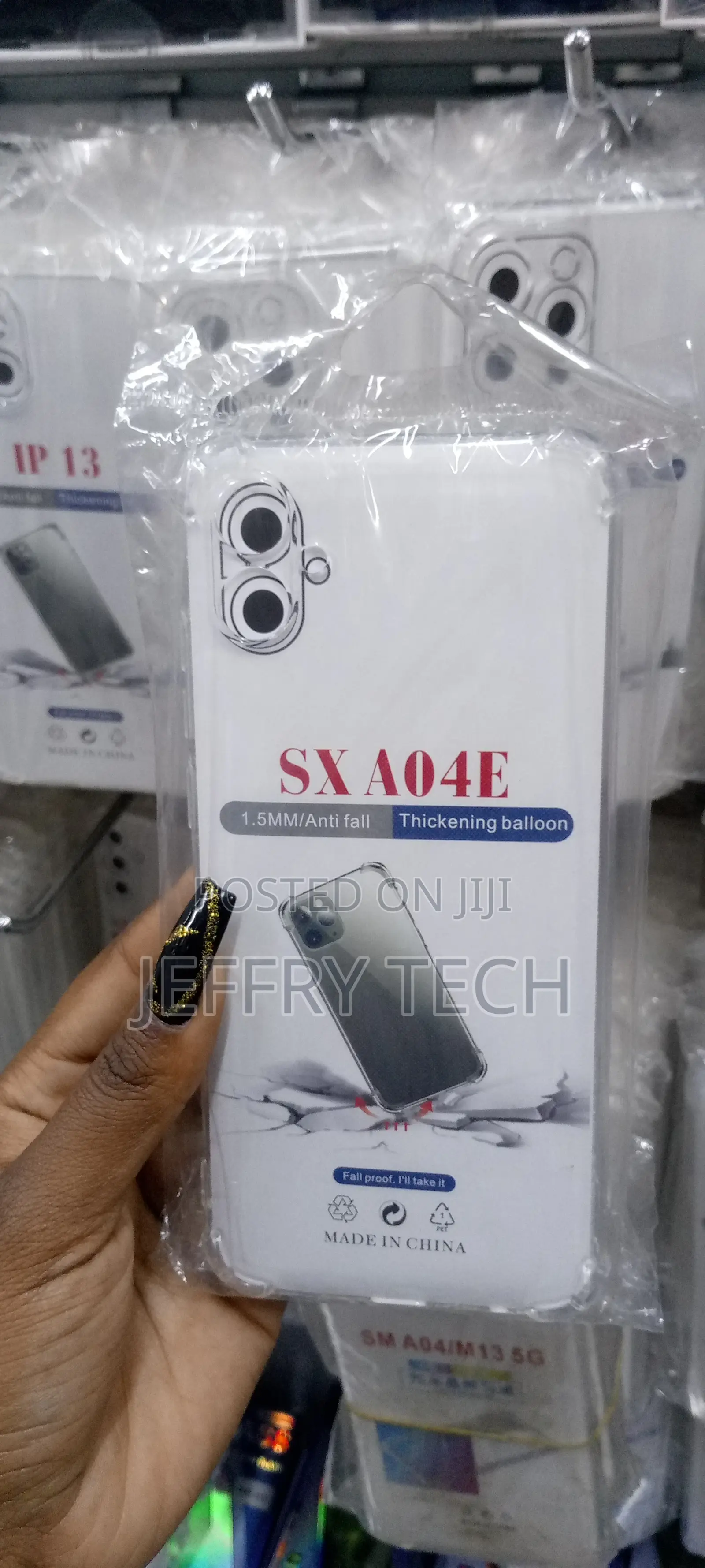 Case for Samsung Galaxy A04e Clear TPU Four Corners Protecti