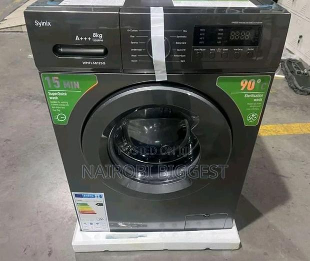 Amazing Syinix 8kgs Front Load Washing Machine