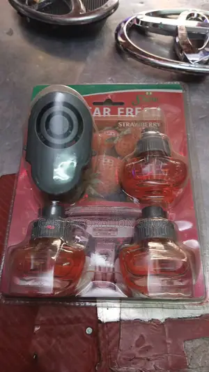Strawberry Air Vent Air Freshener 3in1