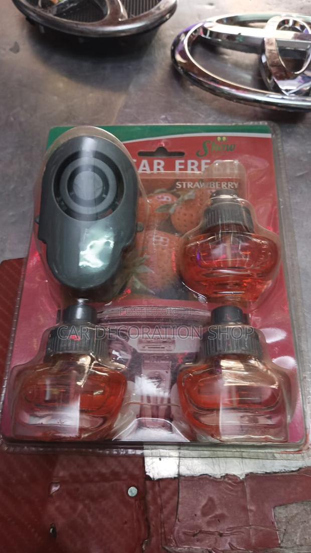 Strawberry Air Vent Air Freshener 3in1