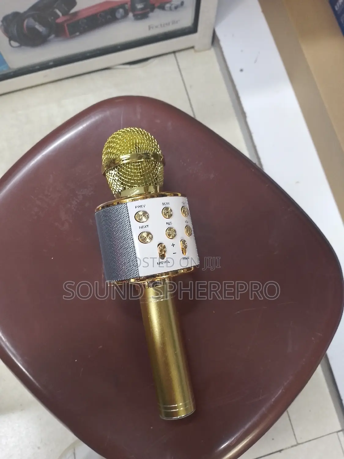 WS-858 Kareoke Bluetooth Microphone