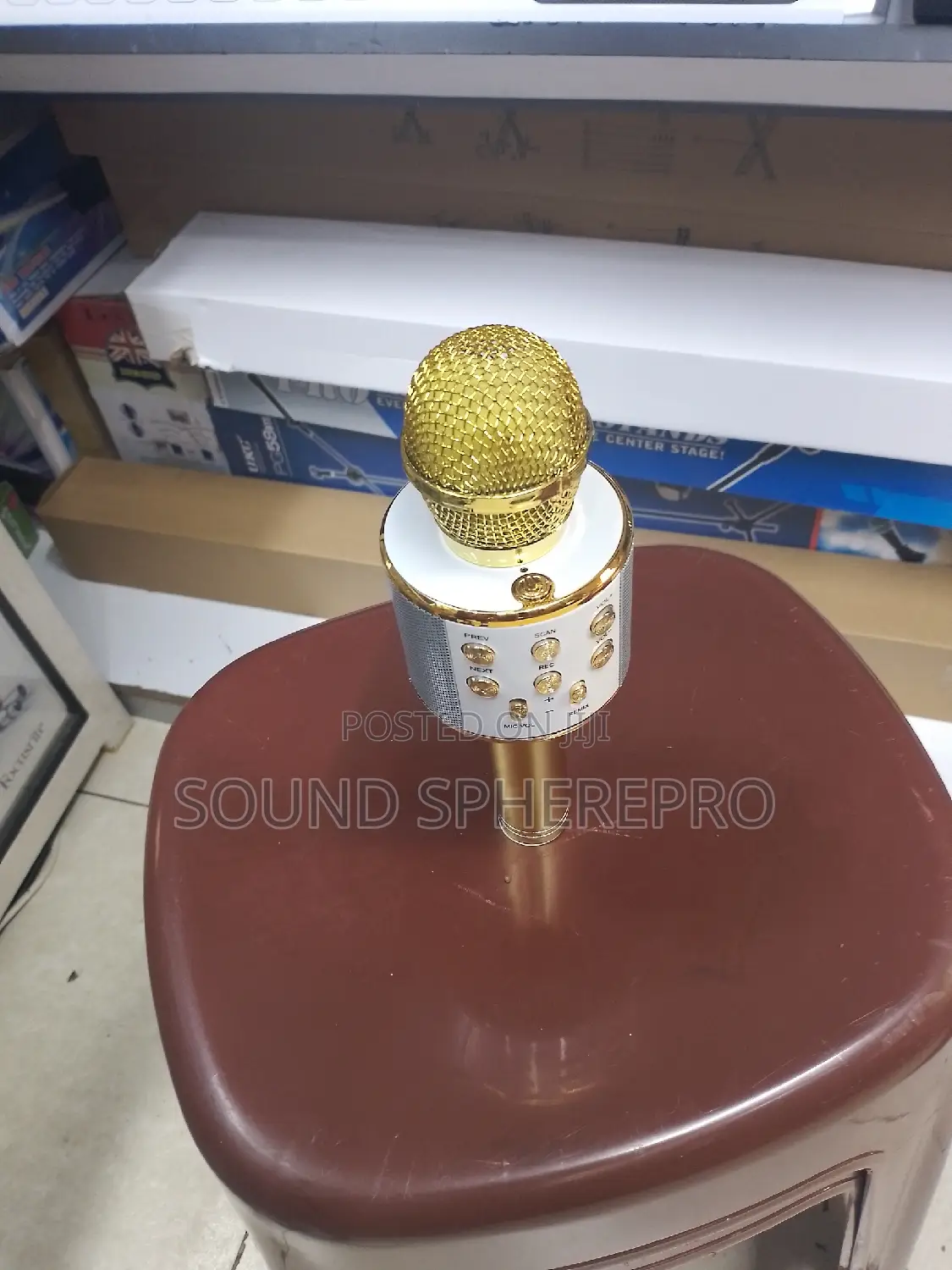 WS-858 Kareoke Bluetooth Microphone
