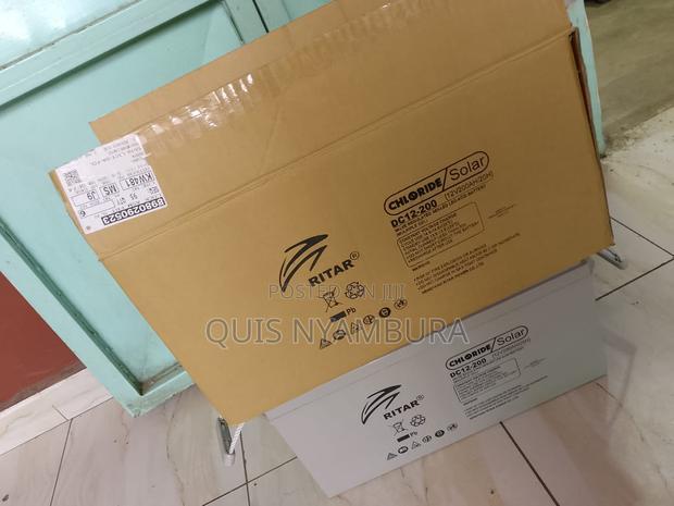 Solar Battery Ritar 200A Battery - main view