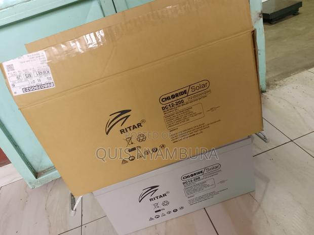 Solar Battery Ritar 200A Battery. - main view