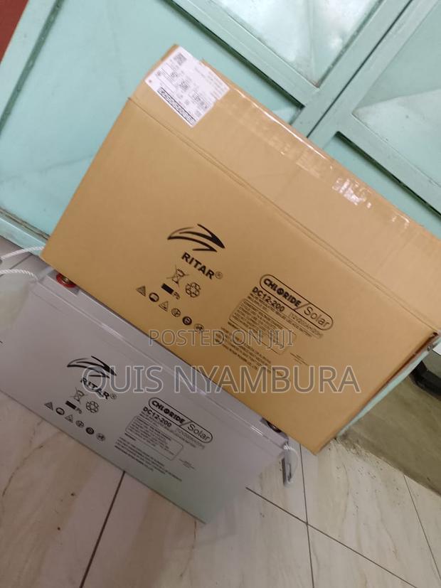 Ritar Solar Battery 200a Deep Cycle Battery Machine - thumbnail 2