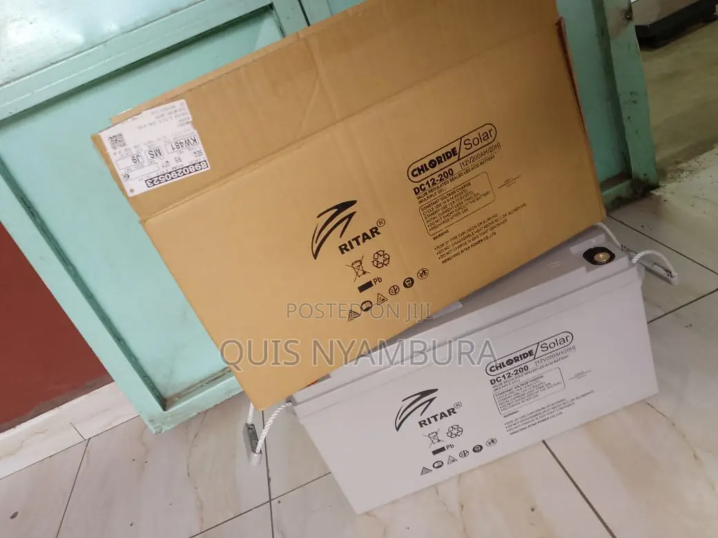 Ritar Solar Battery 200a Deep Cycle Battery Machine