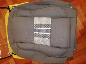 Unique Classy Leather Grey Seat Cover
