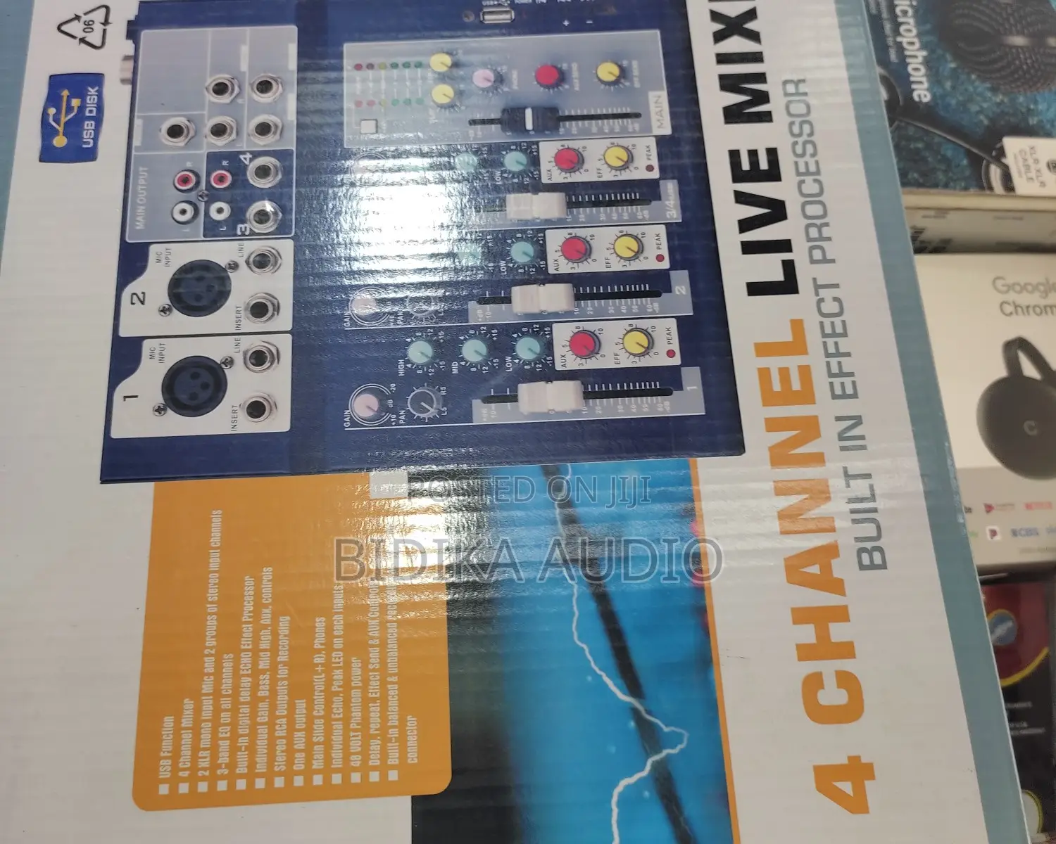 4 Channel Live Mixer