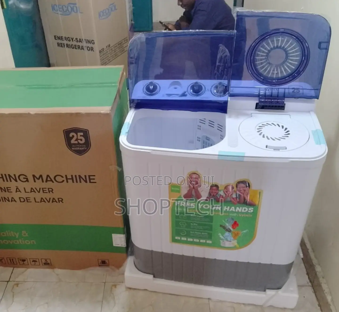 Syinix 10kgs Twin Tub Washing Machines
