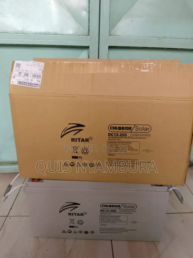 Ritar Solar Battery 200A Solar Battery