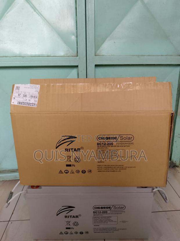 Ritar Solar Battery 200A Solar Battery - thumbnail 5