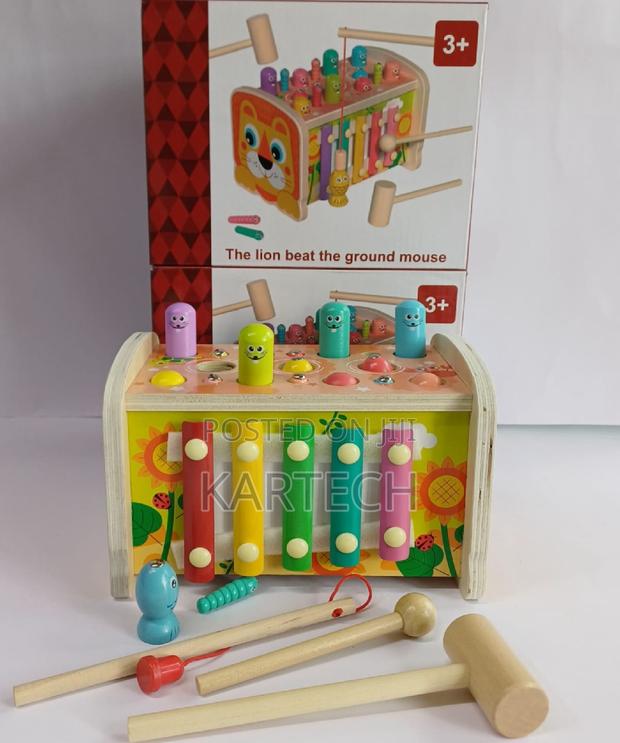 5 in 1 Montessori Hammer Bench Toy