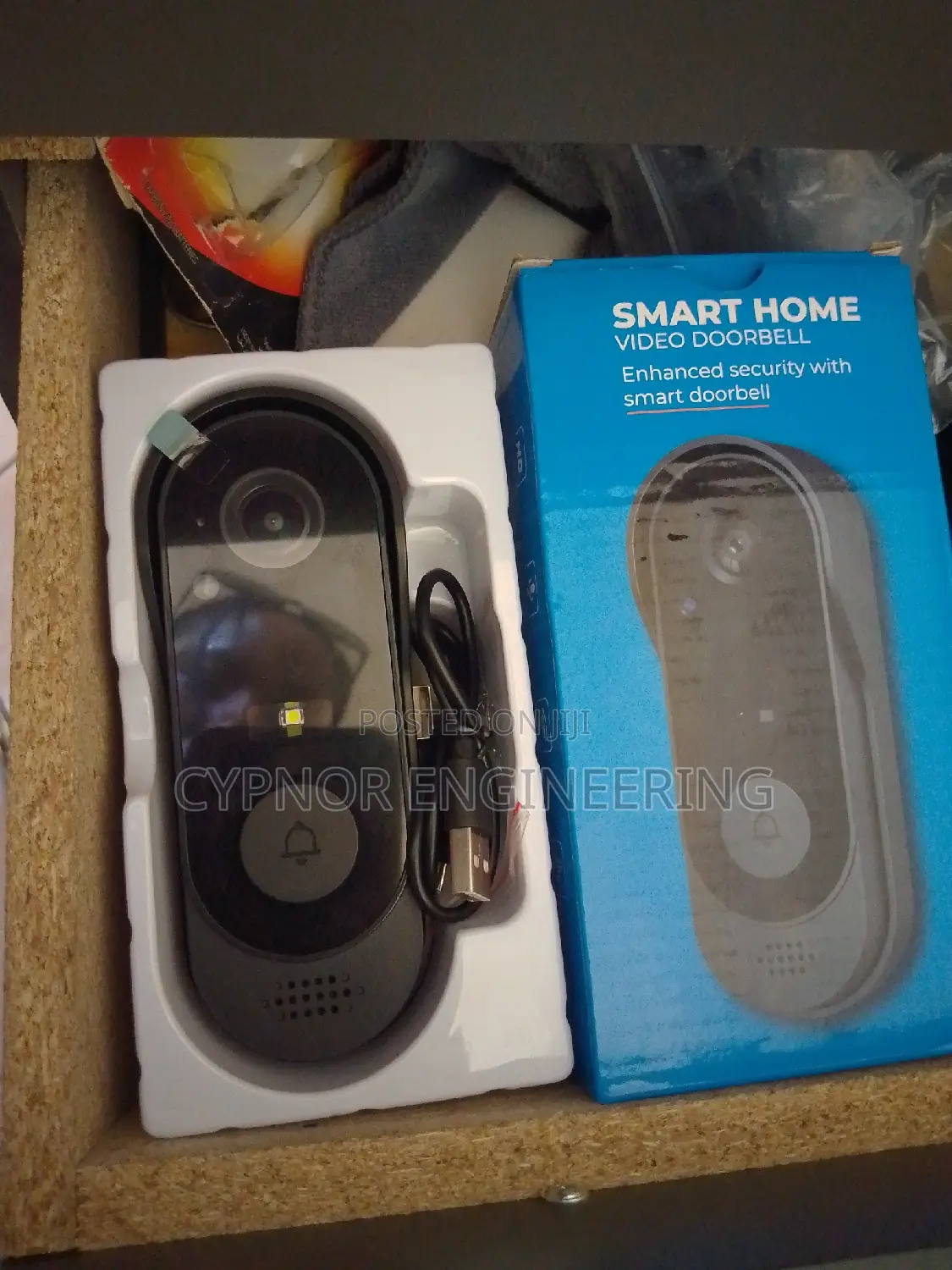 Smart Security Doorbell With App