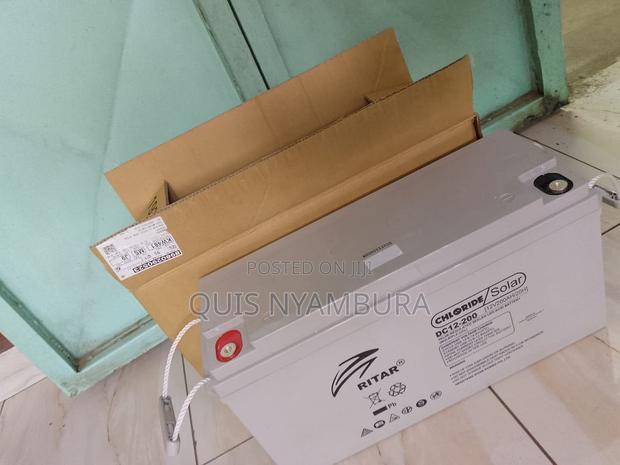 200ah Ritar Solar Battery - main view