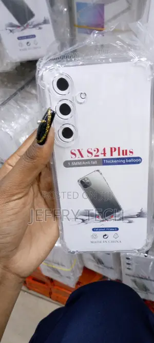 Tuokiou for Samsung Galaxy S24 Plus Case,Clear Protective Ca