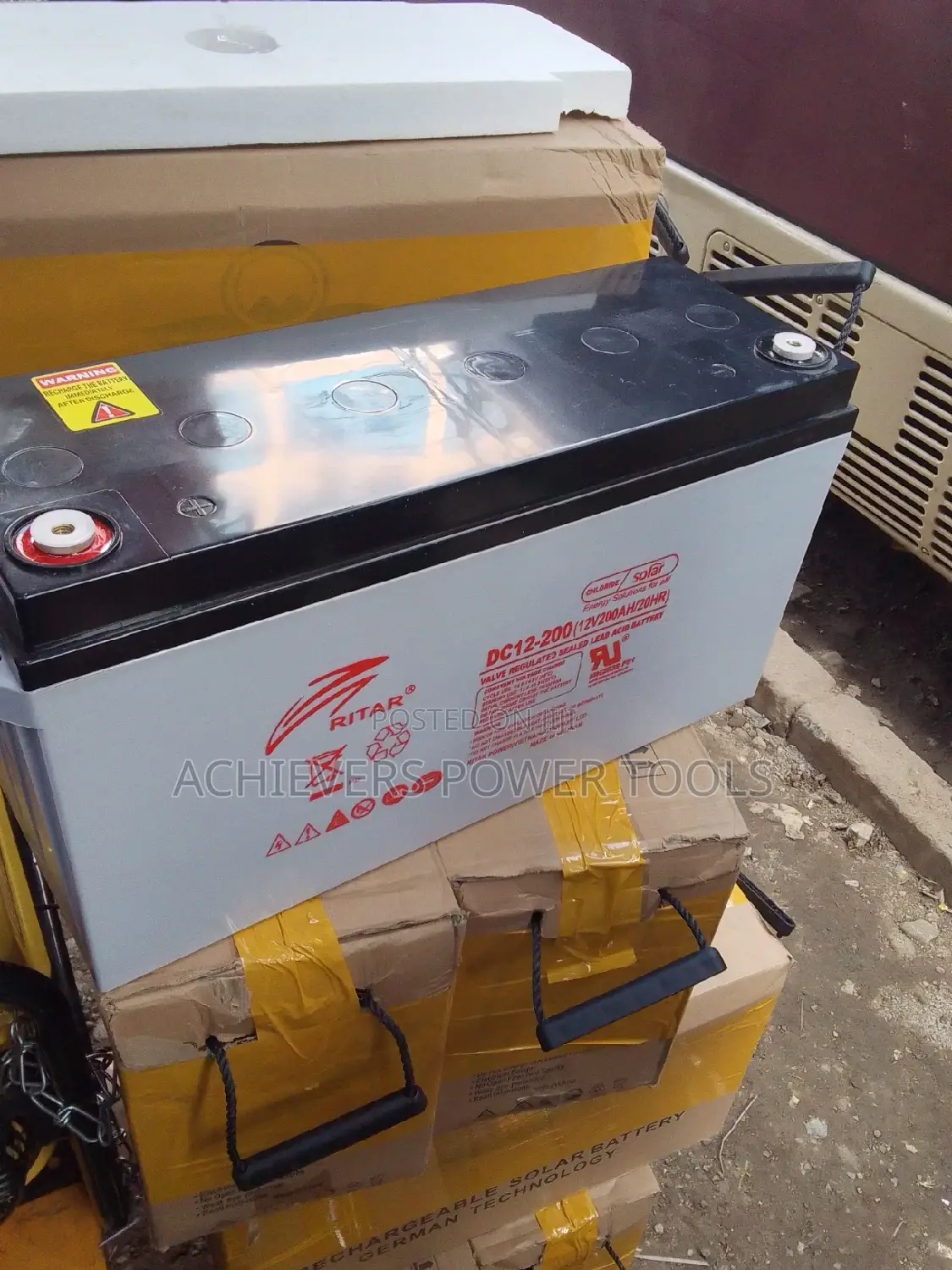 Ritar Solar Battery/Solar Battery Ritar 200amps