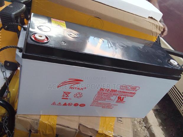 200amps 12vts Ritar Solar Battery - main view