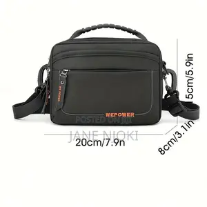 Men Black Bag