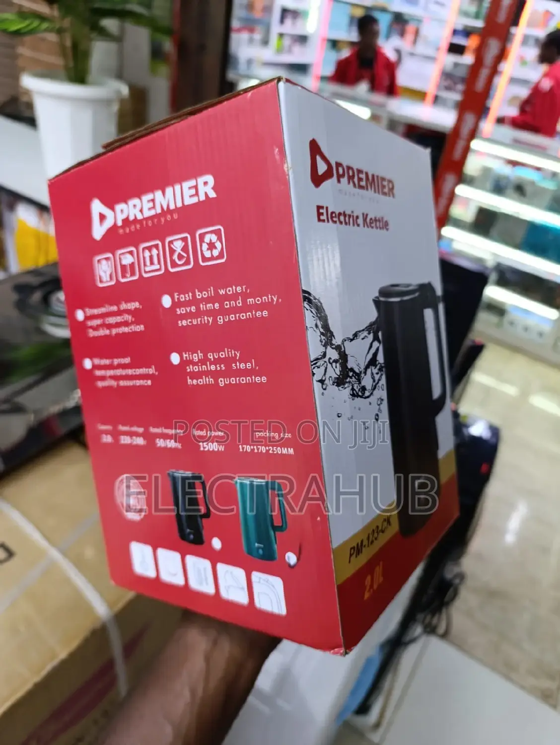 Premier Electric 2.0L Kettle