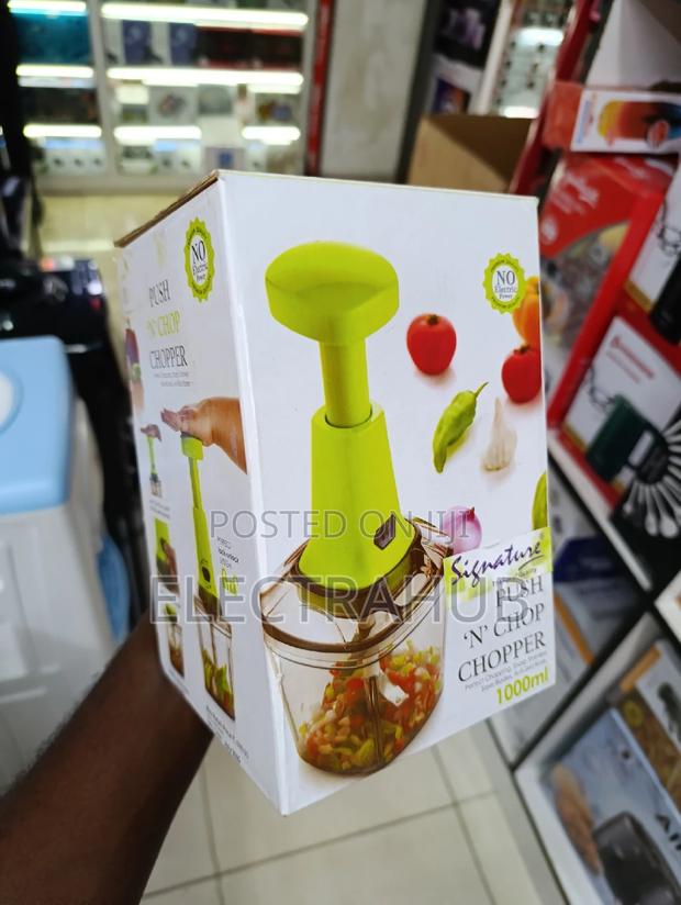 Signature Push N Chop Manual Chopper