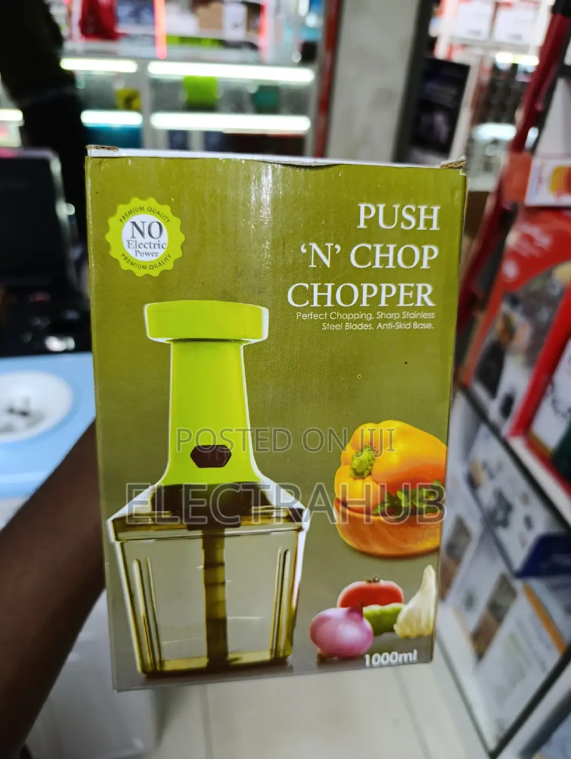 Signature Push N Chop Manual Chopper