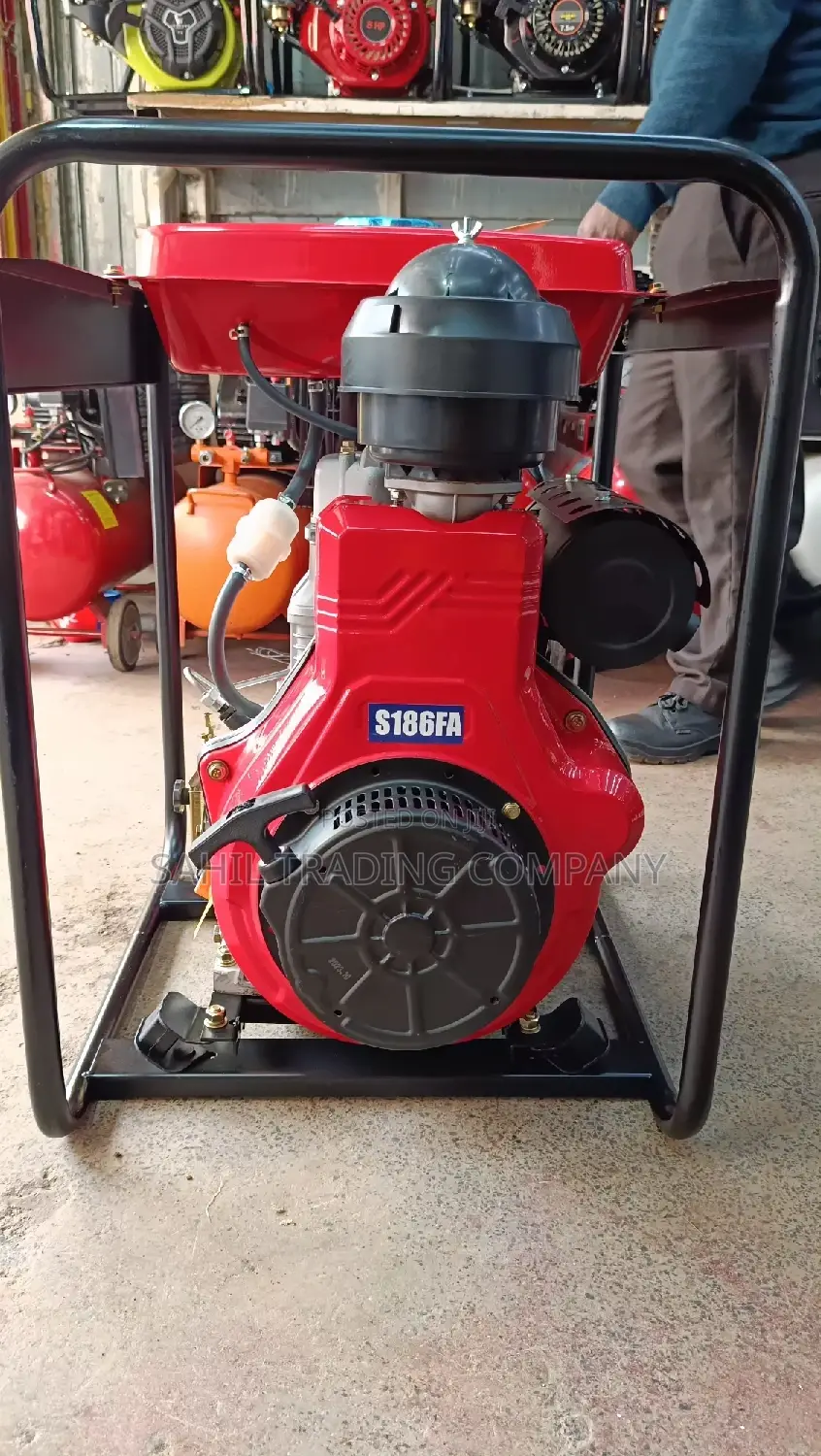 Heavy Duty 3" Diesel High Pressure Water Pump 186f