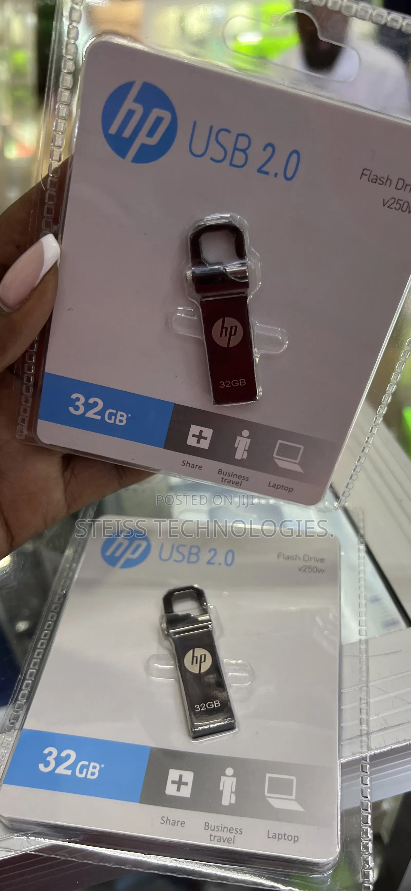 32gb Hp Metallic-Flashdisks