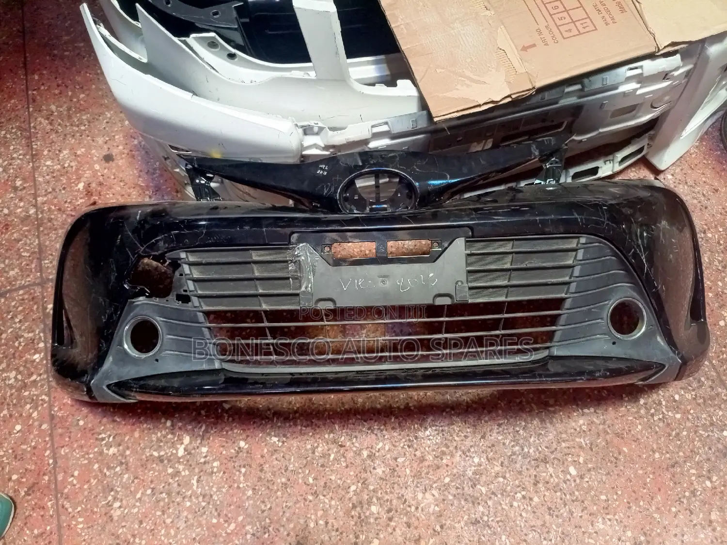 Toyota Vitz (2014_2017 Model) Front Bumper (Fog Allocation)