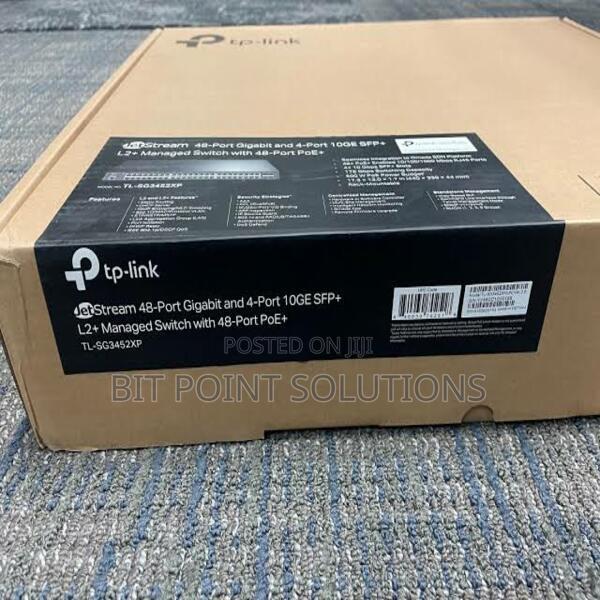 Tplink 48port Gigabit Smart Switch (Tl-Sg3452xp) '! 48port .