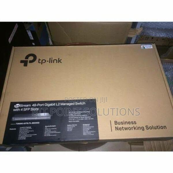 Tplink 48-Port Poe Jetstream Switch (Tl-Sg3452xp) / L2+