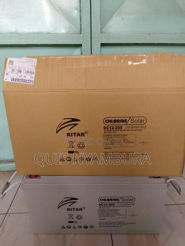 150ah Solar Battery Ritar Battery. - main view